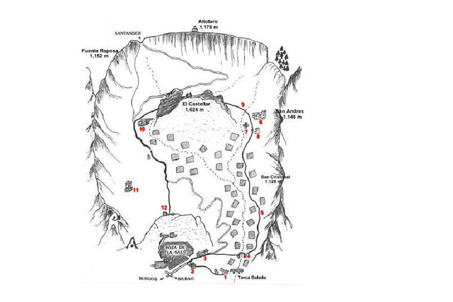 mapa salero poza sal